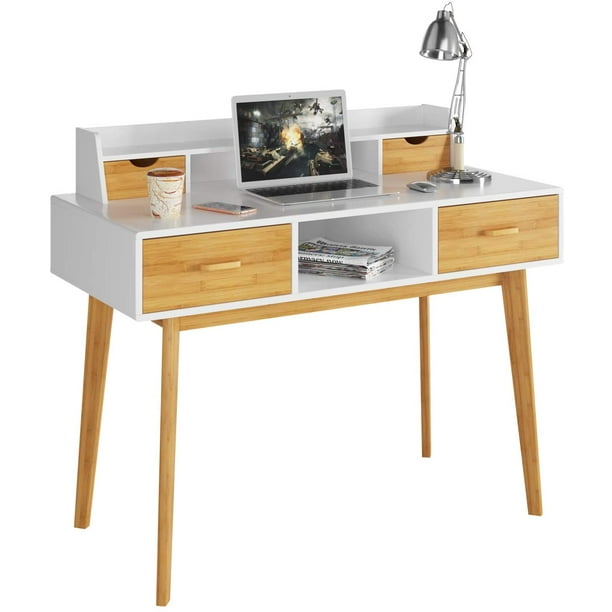PENGJIE End Table Computer Compact Laptop PC Workstation Home Office Desk Study Writing Desk with Storage Drawer and Pull-Out Keyboard Tray Coffee Table PENGJIE End Table Computer Compact Laptop PC Workstation Home Office Desk Study Writing Desk with Storage Drawer and Pull-Out Keyboard Tray Coffee Table